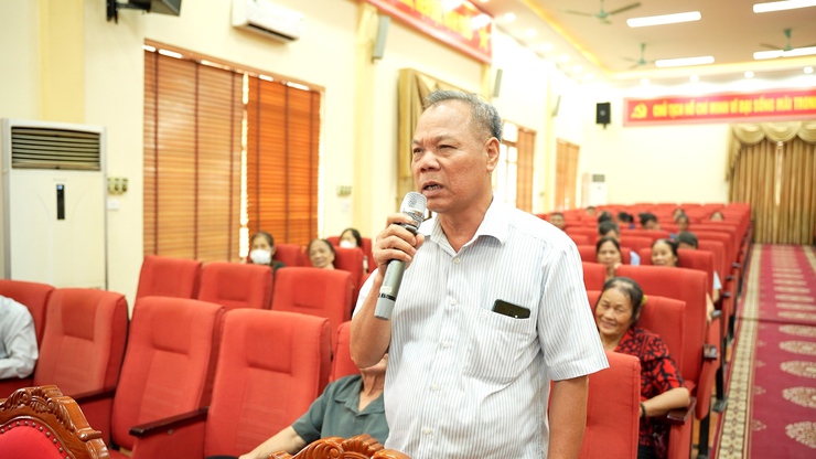 Tổ đại biểu số 1 tiếp xúc cử tri trước kỳ họp thứ 3- Ảnh 4.