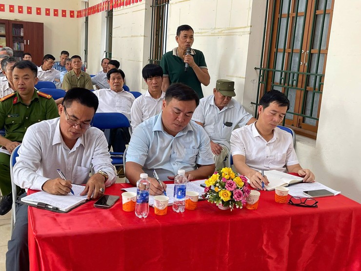 TỔ ĐẠI BIỂU HĐND XÃ NỘI BÀI SỐ 4, SỐ 5 VÀ SỐ 6 TIẾP XÚC CỬ TRI TRƯỚC KỲ HỌP THỨ 3 HĐND XÃ- Ảnh 5.