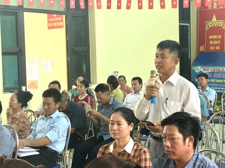 TỔ ĐẠI BIỂU HĐND XÃ NỘI BÀI SỐ 4, SỐ 5 VÀ SỐ 6 TIẾP XÚC CỬ TRI TRƯỚC KỲ HỌP THỨ 3 HĐND XÃ- Ảnh 15.