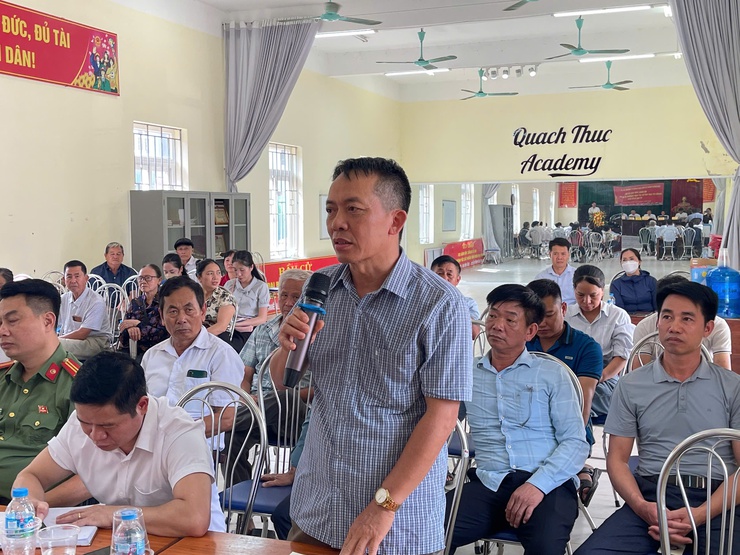 TỔ ĐẠI BIỂU HĐND XÃ NỘI BÀI SỐ 4, SỐ 5 VÀ SỐ 6 TIẾP XÚC CỬ TRI TRƯỚC KỲ HỌP THỨ 3 HĐND XÃ- Ảnh 23.