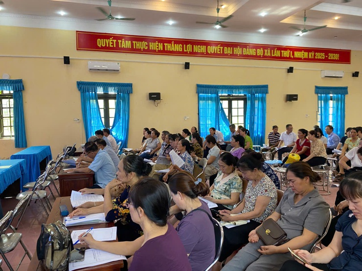 Ngân hàng Chính sách xã hội Thường Tín tập huấn cho cán bộ nhận ủy thác xã Thượng Phúc năm 2026- Ảnh 2.