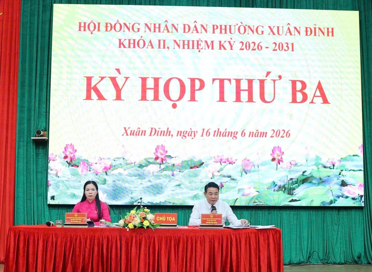Phường Xuân Đỉnh tổ chức thành công Kỳ họp thứ Ba HĐND Phường Khoá II, Nhiệm kỳ 2026 – 2031.- Ảnh 11.