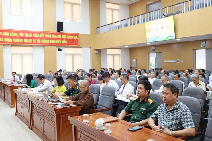 Phường Xuân Đỉnh tổ chức thành công Kỳ họp thứ Ba HĐND Phường Khoá II, Nhiệm kỳ 2026 – 2031.- Ảnh 9.