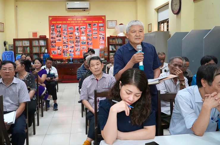Phường Thanh Xuân đồng loạt tổ chức các Hội nghị tiếp xúc cử tri trước kỳ họp thứ 3 HĐND phường khóa II, nhiệm kỳ 2026-2031 trong ngày 17/6- Ảnh 5.