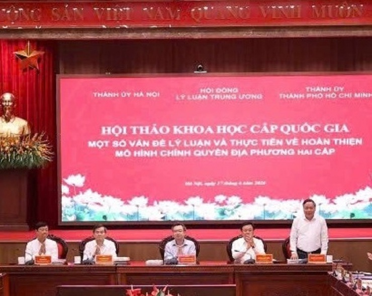 Hội thảo khoa học cấp quốc gia với chủ đề “Một số vấn đề lý luận và thực tiễn về hoàn thiện mô hình chính quyền địa phương hai cấp”- Ảnh 3.