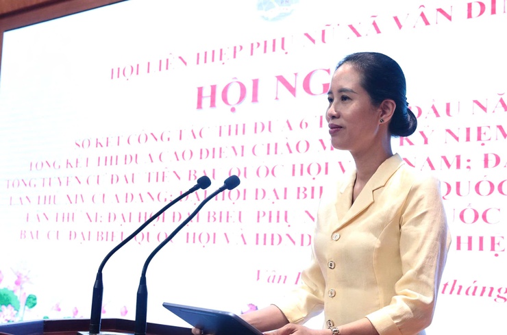HỘI LHPN XÃ VÂN ĐÌNH:  XÂY DỰNG HÌNH ẢNH NGƯỜI PHỤ NỮ VÂN ĐÌNH VĂN MÌNH, HIỆN ĐẠI, TRÁCH NHIỆM VỚI CỘNG ĐỒNG. - Ảnh 3.