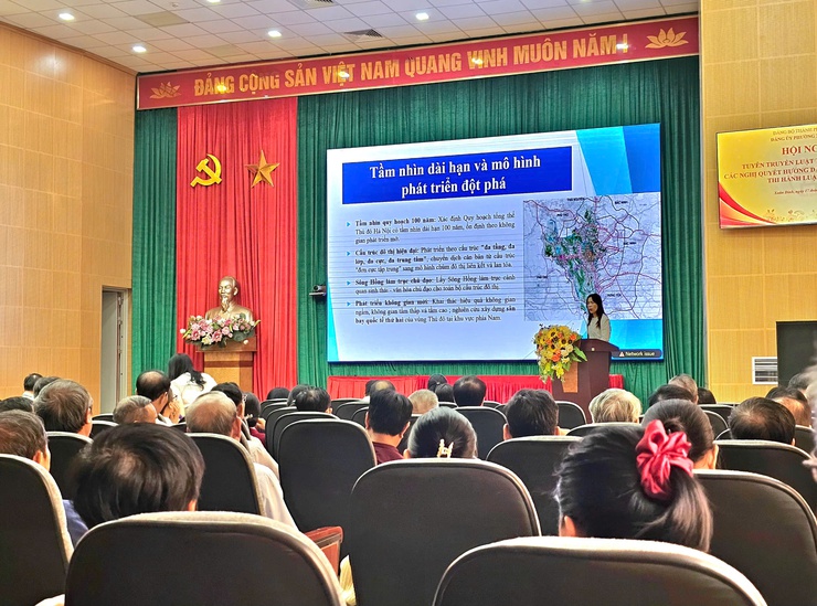 Xuân Đỉnh: tuyên truyền Luật Thủ đô năm 2026 và các nghị quyết hướng dẫn, quy định chi tiết thi hành Luật Thủ đô- Ảnh 3.