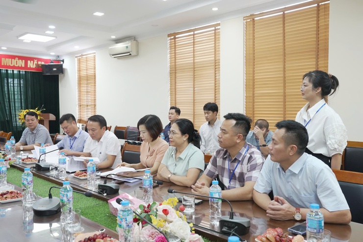 Sở Nông nghiệp và Môi trường Hà Nội kiểm tra công tác định vị mốc ranh giới sơ bộ dự án Đầu tư xây dựng Khu đô thị đa mục tiêu Bắc Thăng Long Urban City tại xã Thiên Lộc- Ảnh 4.