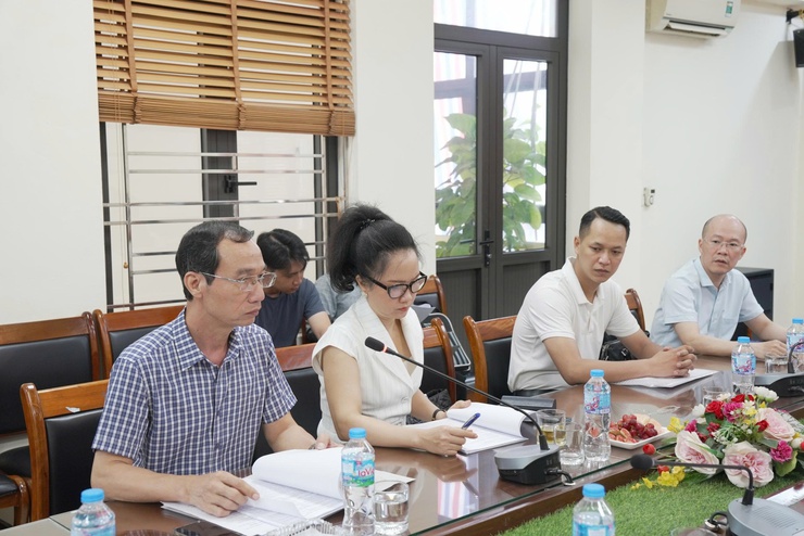 Sở Nông nghiệp và Môi trường Hà Nội kiểm tra công tác định vị mốc ranh giới sơ bộ dự án Đầu tư xây dựng Khu đô thị đa mục tiêu Bắc Thăng Long Urban City tại xã Thiên Lộc- Ảnh 5.