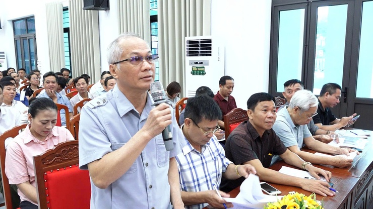 ĐẢNG ỦY XÃ BÌNH MINH TRIỂN KHAI ĐỀ ÁN SẮP XẾP, KIỆN TOÀN CHI BỘ THÔN, TỔ DÂN PHỐ; LẤY Ý KIẾN CẤP ỦY PHỤC VỤ CÔNG TÁC NHÂN SỰ SAU SẮP XẾP- Ảnh 3.