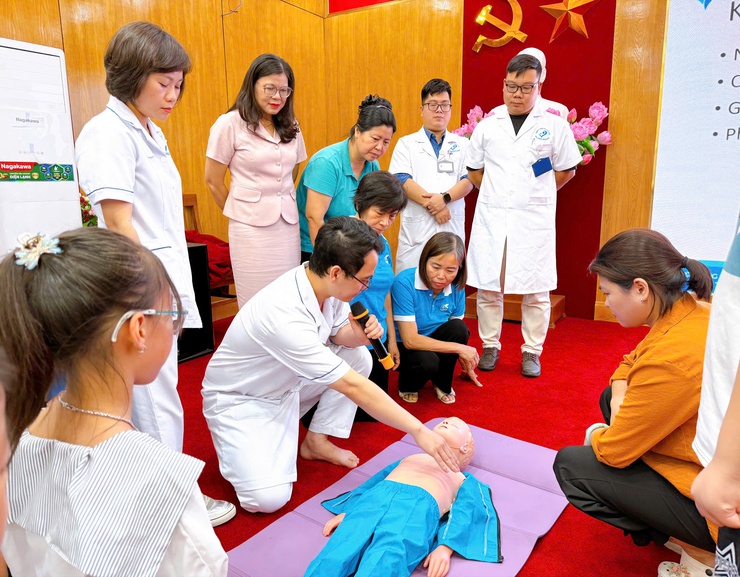 Phường Thanh Liệt tổ chức tập huấn kỹ năng phòng, chống tai nạn thương tích cho trẻ em năm 2026- Ảnh 5.