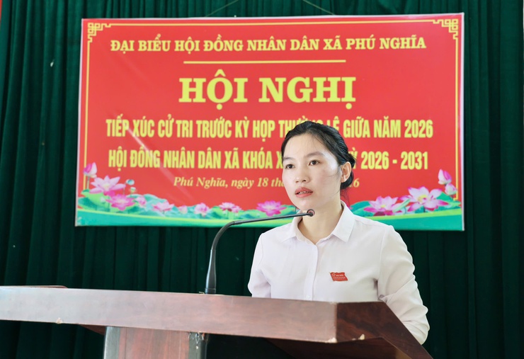 Tổ đại biểu số 3 HĐND xã tiếp xúc cử tri cụm Thanh Bình trước kỳ họp thường lệ giữa năm 2026 của HĐND xã- Ảnh 4.