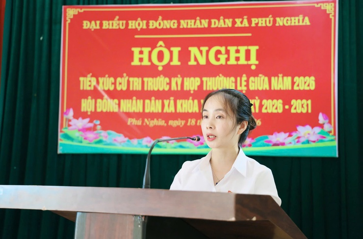 Tổ đại biểu số 3 HĐND xã tiếp xúc cử tri cụm Thanh Bình trước kỳ họp thường lệ giữa năm 2026 của HĐND xã- Ảnh 3.