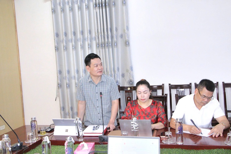Hội nghị thông qua dự thảo phương án cưỡng chế thu hồi đất thực hiện Dự án cải tạo, nâng cấp Quốc lộ 6 đoạn Ba La - Xuân Mai- Ảnh 2.