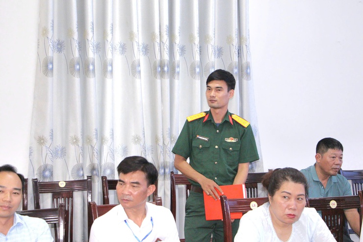 Hội nghị thông qua dự thảo phương án cưỡng chế thu hồi đất thực hiện Dự án cải tạo, nâng cấp Quốc lộ 6 đoạn Ba La - Xuân Mai- Ảnh 7.