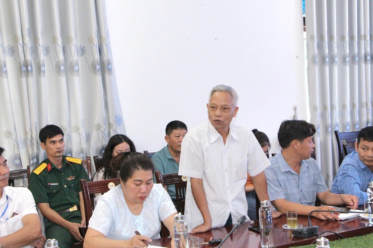 Hội nghị thông qua dự thảo phương án cưỡng chế thu hồi đất thực hiện Dự án cải tạo, nâng cấp Quốc lộ 6 đoạn Ba La - Xuân Mai- Ảnh 9.