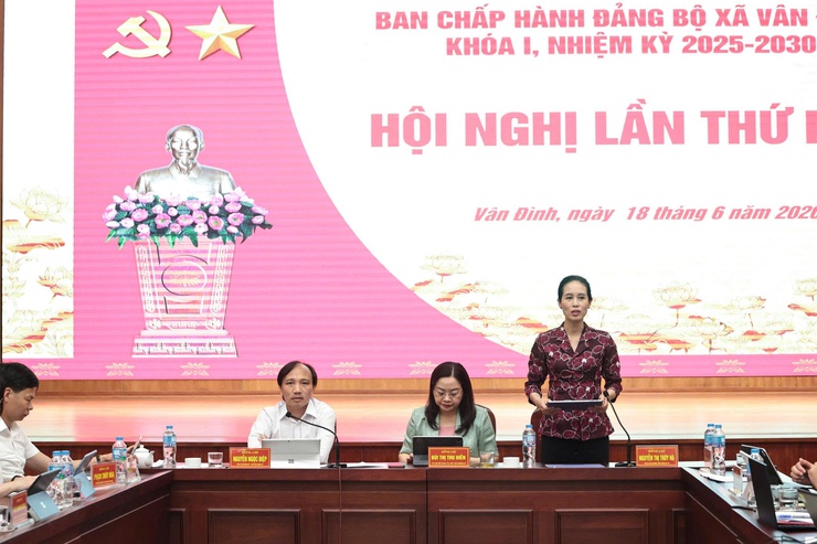 XÃ VÂN ĐÌNH QUYẾT TÂM HOÀN THÀNH CÁC NHIỆM VỤ TRỌNG TÂM NĂM 2026- Ảnh 7.