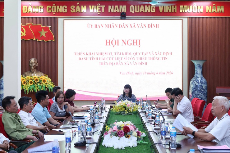 Xã Vân Đình chủ động tìm kiếm, quy tập và xác định danh tính hài cốt liệt sĩ còn thiếu thông tin- Ảnh 1.