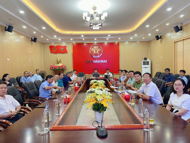 Hội nghị tiếp xúc cử tri với tổ đại biểu HĐND thành phố Hà Nội trước kỳ họp thường lệ giữa năm 2026- Ảnh 3.