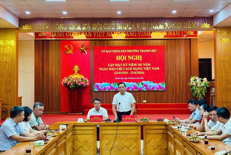 Phường Thanh Liệt gặp mặt kỷ niệm 101 năm ngày Báo chí cách mạng Việt Nam- Ảnh 2.