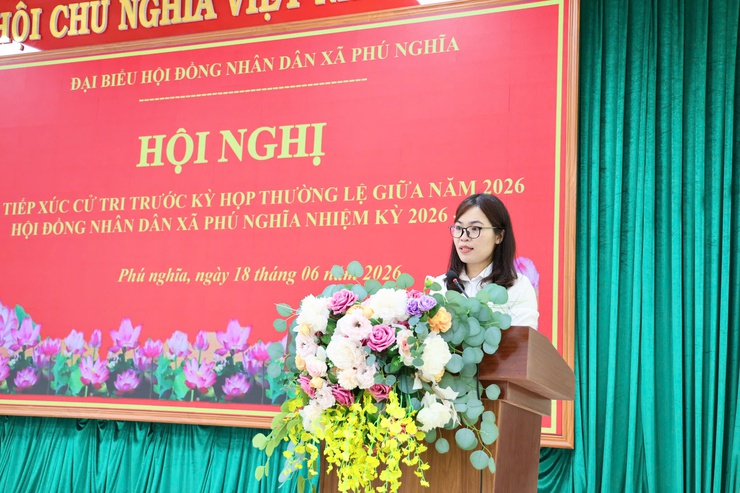 Tổ đại biểu số 3 HĐND xã đơn vị bầu cử số 5 tiếp xúc cử tri cụm Đông Sơn trước kỳ họp thường lệ giữa năm 2026- Ảnh 4.