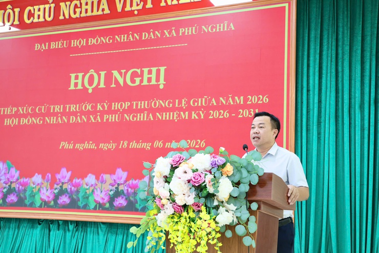 Tổ đại biểu số 3 HĐND xã đơn vị bầu cử số 5 tiếp xúc cử tri cụm Đông Sơn trước kỳ họp thường lệ giữa năm 2026- Ảnh 6.