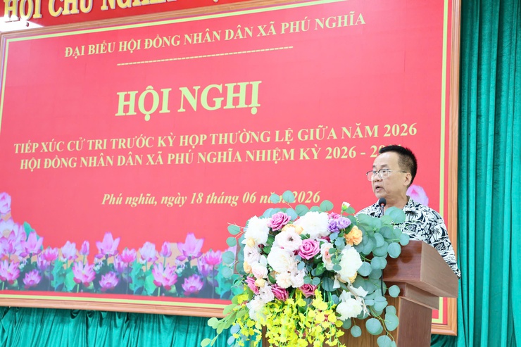 Tổ đại biểu số 3 HĐND xã đơn vị bầu cử số 5 tiếp xúc cử tri cụm Đông Sơn trước kỳ họp thường lệ giữa năm 2026- Ảnh 7.