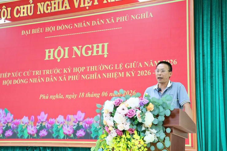 Tổ đại biểu số 3 HĐND xã đơn vị bầu cử số 5 tiếp xúc cử tri cụm Đông Sơn trước kỳ họp thường lệ giữa năm 2026- Ảnh 9.