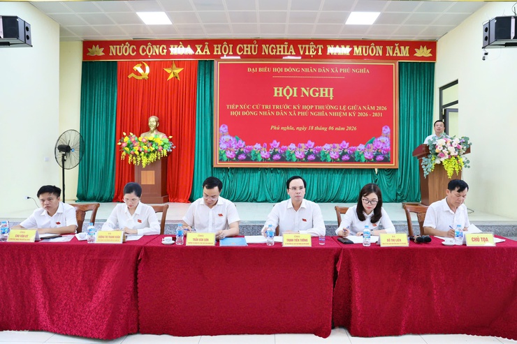 Tổ đại biểu số 3 HĐND xã đơn vị bầu cử số 5 tiếp xúc cử tri cụm Đông Sơn trước kỳ họp thường lệ giữa năm 2026- Ảnh 5.