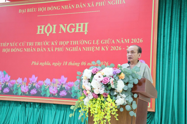 Tổ đại biểu số 3 HĐND xã đơn vị bầu cử số 5 tiếp xúc cử tri cụm Đông Sơn trước kỳ họp thường lệ giữa năm 2026- Ảnh 11.