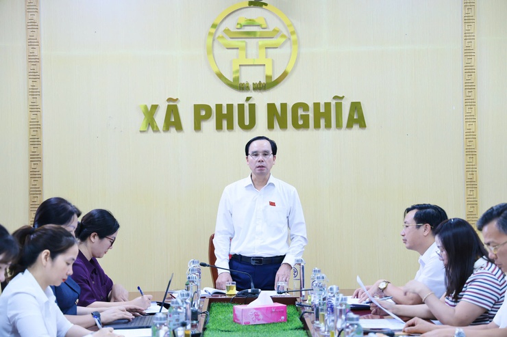 Hội nghị liên tịch thống nhất nội dung, chương trình, thời gian, địa điểm và công tác chuẩn bị tổ chức Kỳ họp chuyên đề về công tác sắp xếp thôn trên địa bàn xã- Ảnh 3.