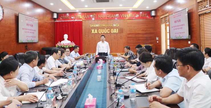 Sắp xếp chi bộ thôn ở Quốc Oai: Tinh gọn bộ máy, nâng cao sức chiến đấu của tổ chức Đảng- Ảnh 1.