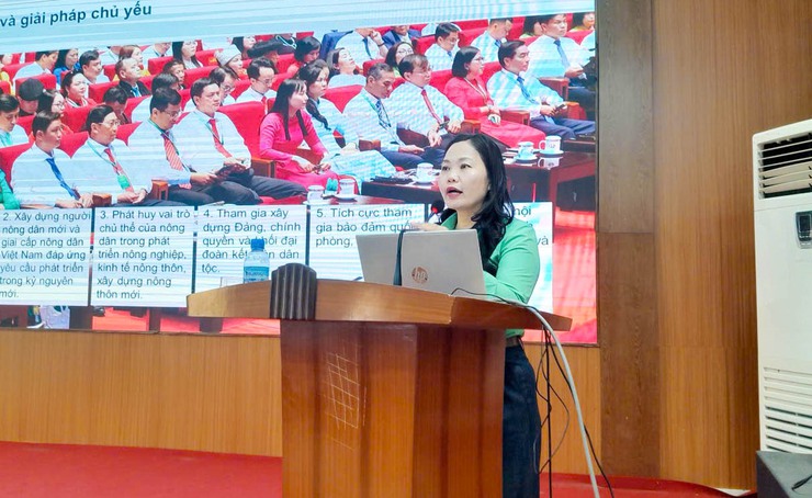 HƠN 200 CÁN BỘ, HỘI VIÊN THAM GIA TẬP HUẤN NGHIỆP VỤ CÔNG TÁC HỘI NÔNG DÂN NĂM 2026- Ảnh 4.