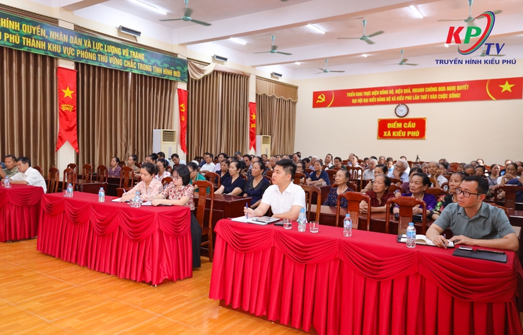 TỔ ĐẠI BIỂU SỐ 1 HỘI ĐỒNG NHÂN DÂN XÃ KIỀU PHÚ TIẾP XÚC CỬ TRI TRƯỚC KỲ HỌP THƯỜNG LỆ GIỮA NĂM 2026- Ảnh 1.