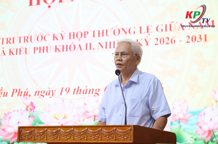 TỔ ĐẠI BIỂU SỐ 1 HỘI ĐỒNG NHÂN DÂN XÃ KIỀU PHÚ TIẾP XÚC CỬ TRI TRƯỚC KỲ HỌP THƯỜNG LỆ GIỮA NĂM 2026- Ảnh 4.
