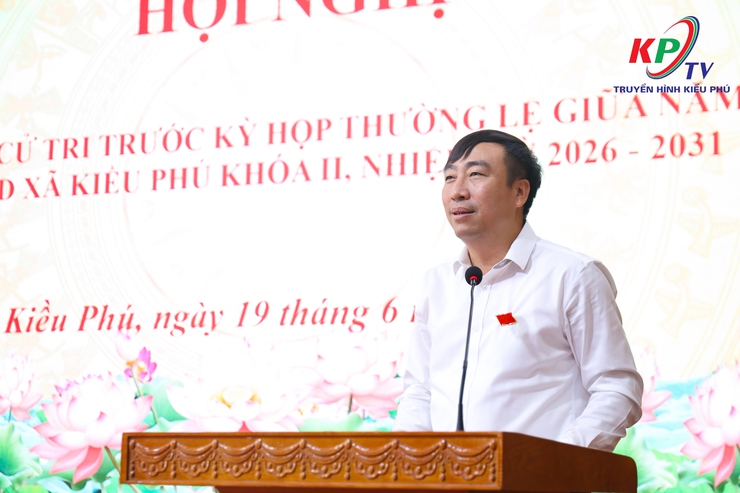 TỔ ĐẠI BIỂU SỐ 1 HỘI ĐỒNG NHÂN DÂN XÃ KIỀU PHÚ TIẾP XÚC CỬ TRI TRƯỚC KỲ HỌP THƯỜNG LỆ GIỮA NĂM 2026- Ảnh 8.