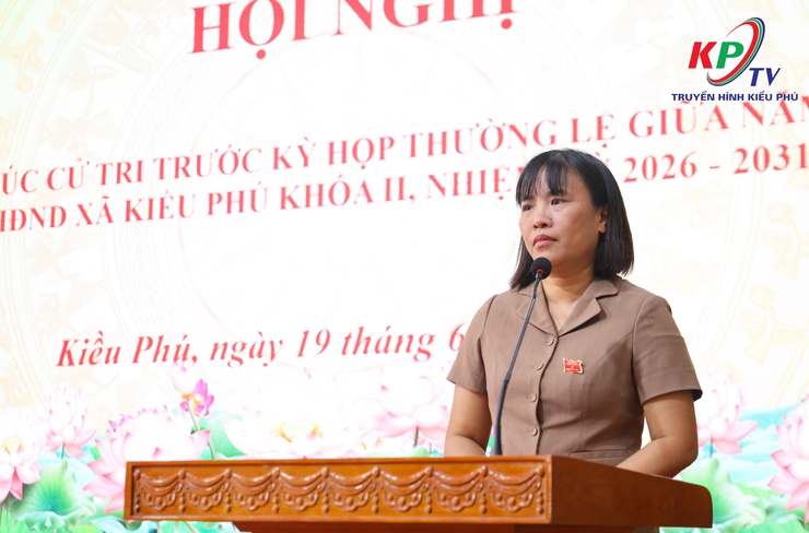 TỔ ĐẠI BIỂU SỐ 1 HỘI ĐỒNG NHÂN DÂN XÃ KIỀU PHÚ TIẾP XÚC CỬ TRI TRƯỚC KỲ HỌP THƯỜNG LỆ GIỮA NĂM 2026- Ảnh 3.
