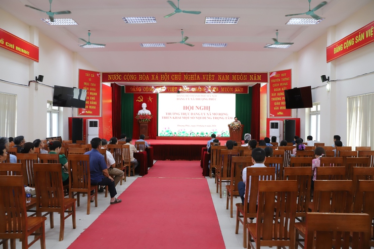 Đảng ủy xã Thượng Phúc thông qua chủ trương thực hiện dự án trục không gian quốc lộ 1a gắn với chỉnh trang, tái thiết đô thị- Ảnh 1.