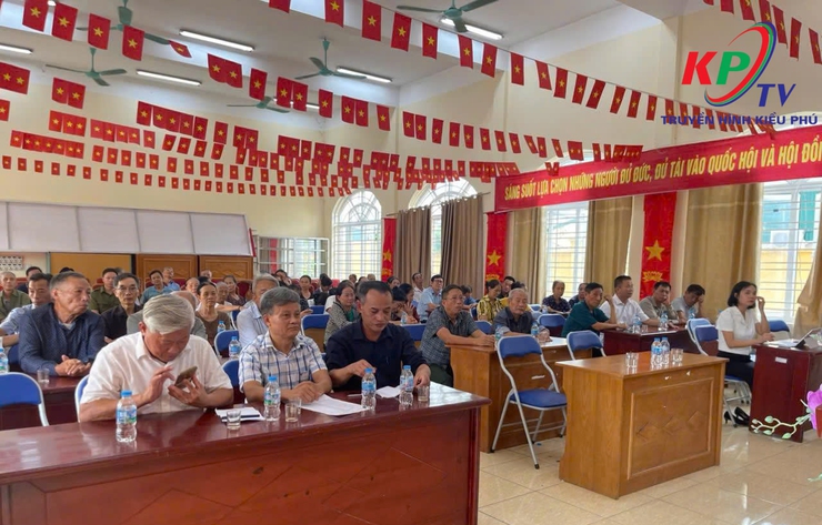 Tổ Đại biểu số 6 HĐND xã Kiều Phú tiếp xúc cử tri trước kỳ họp thường lệ giữa năm 2026- Ảnh 2.