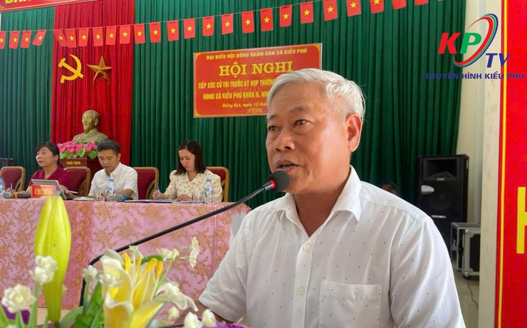 Tổ Đại biểu số 6 HĐND xã Kiều Phú tiếp xúc cử tri trước kỳ họp thường lệ giữa năm 2026- Ảnh 5.