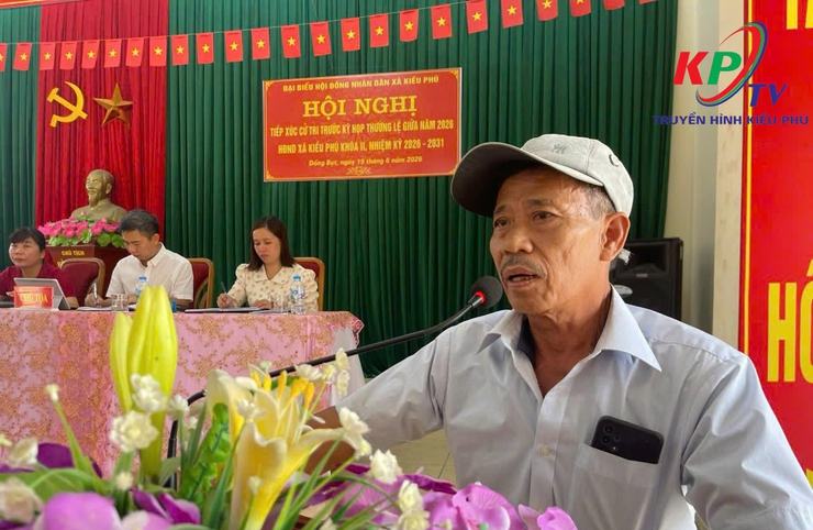 Tổ Đại biểu số 6 HĐND xã Kiều Phú tiếp xúc cử tri trước kỳ họp thường lệ giữa năm 2026- Ảnh 6.