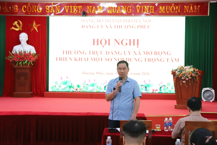 Đảng ủy xã Thượng Phúc thông qua chủ trương thực hiện dự án trục không gian quốc lộ 1a gắn với chỉnh trang, tái thiết đô thị- Ảnh 4.