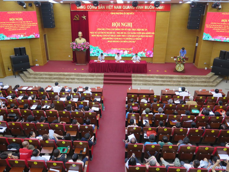 Phường Ô Chợ Dừa công bố thông tin Dự án xây dựng bãi đỗ xe- nhà để xe, cây xanh, vườn hoa giữa đường Vành đai 1 và La Thành, đoạn Hoàng Cầu-Láng Hạ- Ảnh 5.