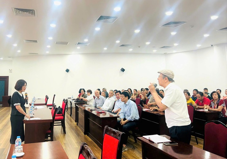 PHƯỜNG CẦU GIẤY TỔ CHỨC HỘI NGHỊ TẬP HUẤN, TUYÊN TRUYỀN CHÍNH SÁCH BẢO TRỢ XÃ HỘI NĂM 2026- Ảnh 3.