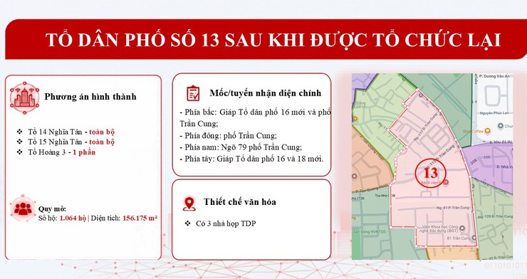 Bản mô tả dự kiến 50 Tổ dân phố sau khi được tổ chức lại- Ảnh 13.