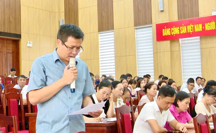 Tổ đại biểu HĐND thành phố Hà Nội tiếp xúc với cử tri 3 xã: Liên Minh, Đan Phượng và Ô Diên trước trước kỳ họp thường lệ giữa năm 2026- Ảnh 3.