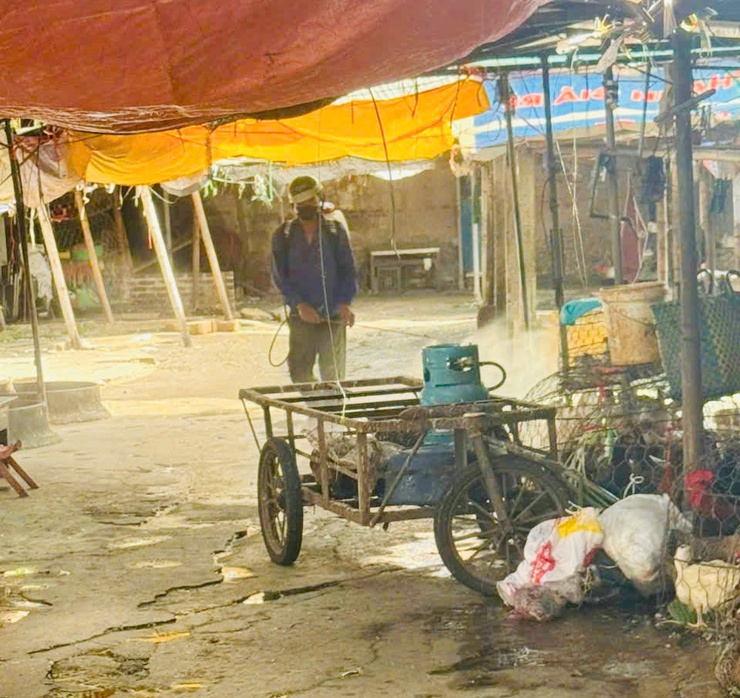 Nam Phù phun diệt ruồi, khử trùng tiêu độc sau tiêm phòng đại trà đợt 1 năm 2026- Ảnh 3.