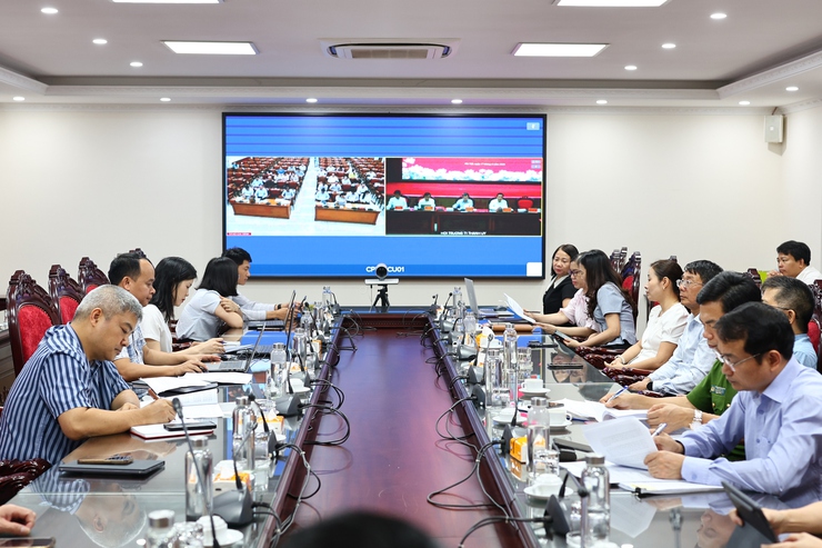 ĐẢNG ỦY XÃ THẠCH THẤT TIẾP SÓNG HỘI THẢO KHOA HỌC QUỐC GIA VỀ HOÀN THIỆN MÔ HÌNH CHÍNH QUYỀN ĐỊA PHƯƠNG HAI CẤP- Ảnh 1.