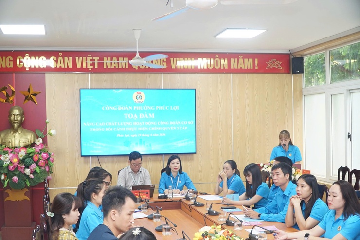 Đổi mới phương thức hoạt động - Nâng tầm vai trò Công đoàn cơ sở trong bối cảnh thực hiện chính quyền địa phương 2 cấp- Ảnh 4.