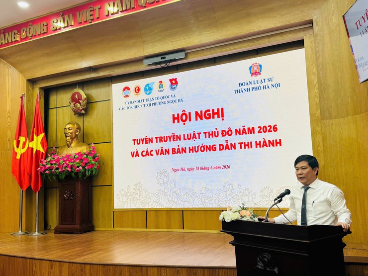 Tổ chức tuyên truyền Luật Thủ đô năm 2026 và các văn bản hướng dẫn thi hành- Ảnh 3.